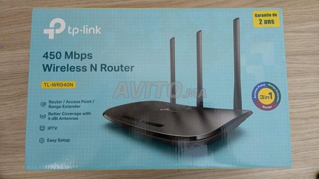TP link 450Mbps wireless N routeur model TL WR940N