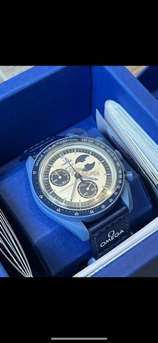 Omega swatch mission to the super blue moon