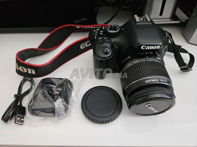 canon 550 dh avec objectifs et accesoires
