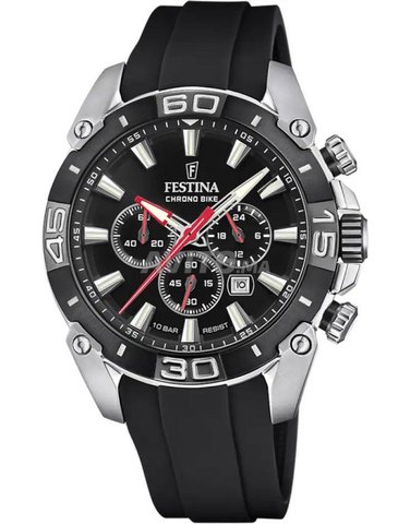 Festina première choix chronographes silicone 