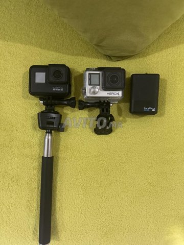 GoPro Hero 7 Black & GoPro Hero 4 & accessoires