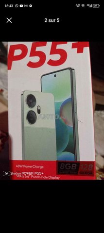 itel p 55 smartphone 