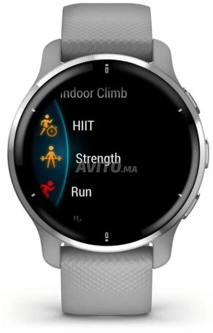 Montre Garmin Venu 2 Plus Silver Gris Clair