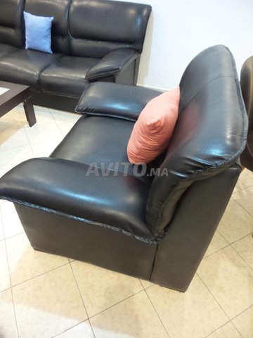 Salon avec table basse 
