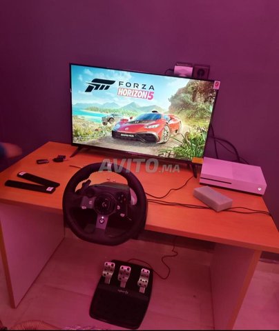 Xbox One S  Volant Logitech G920 avec Games
