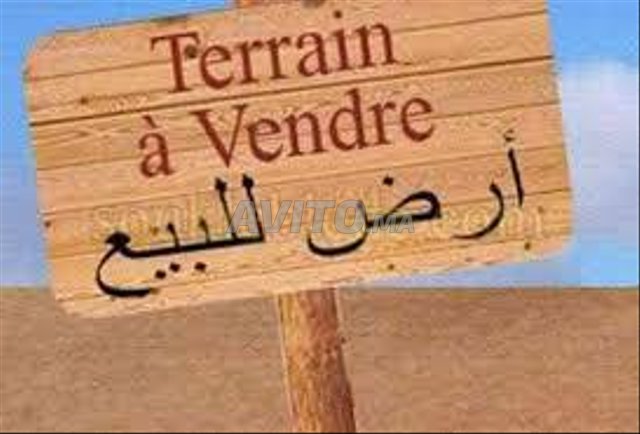 ارض للبيع سلا  طريق بو قنادل 1500 درهم للمتر