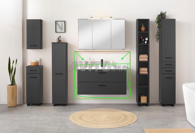 Lavabo haute qualité inclus tiroirs design moderne