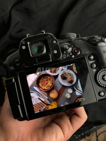 camera lumix gh3 avec objectif 45-200 mm