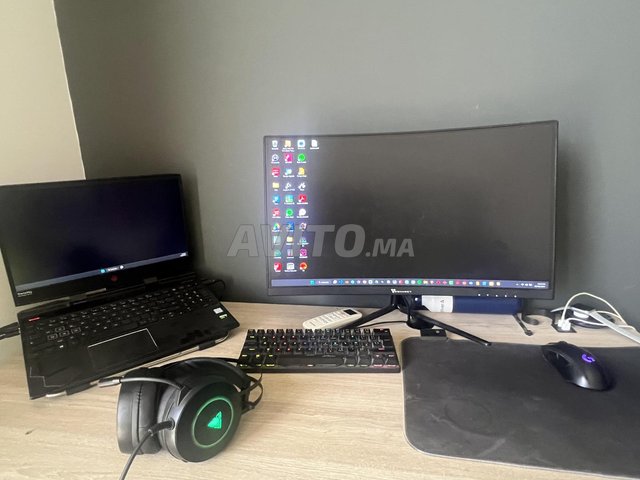 Full Set Up Gamer avec clavier et souris offert