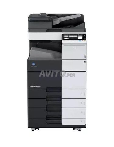 bizhub 658 noir et blanc