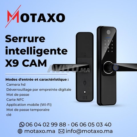 Poigne électrique Wifi X9 Cam de MOTAXO