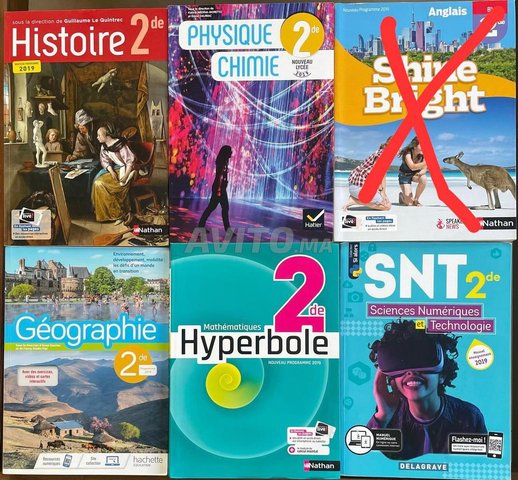 LIVRES 2NDE MISSION FRANÇAISE À VENDRE