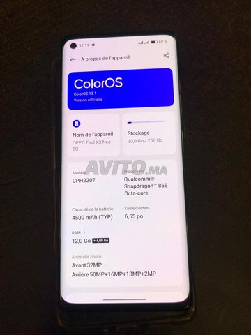 Oppo find X3 néo 5g 