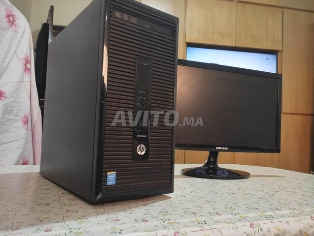 HP Prodesk 400 G2 MT avec Écran 20'' pouces 