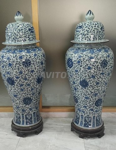 Deux grands vases chinois de collection