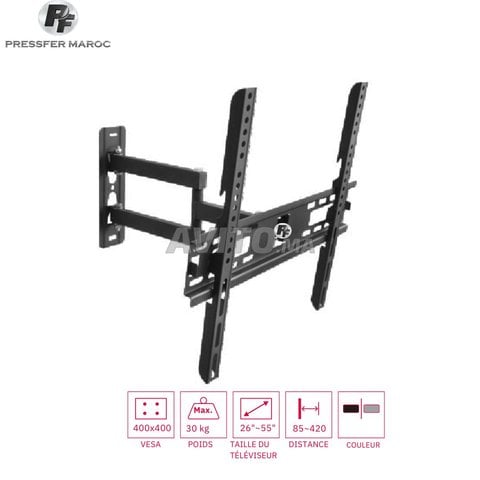 Support TV Mural Fixe pour 26-55 Pouces