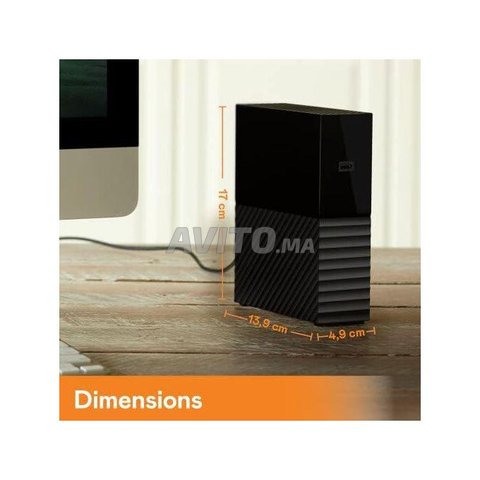  Disque dur externe 6TB  avec logiciels de gestion