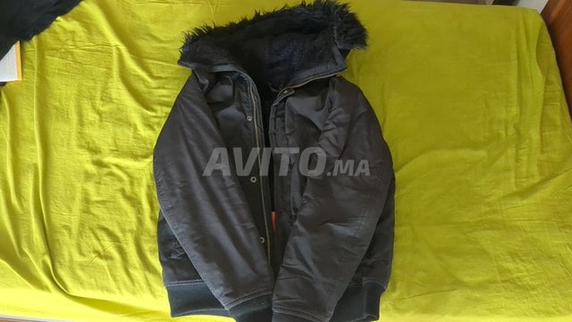 PULL & BEAR Veste en fourrure - Homme