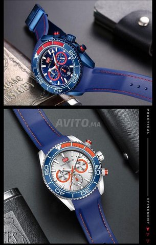 mini focus ساعة  ضمانة سنةmontre lux