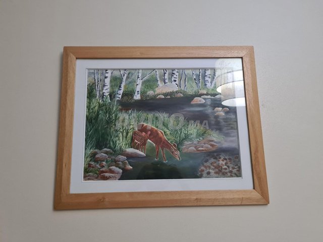 tableau de gazelle 