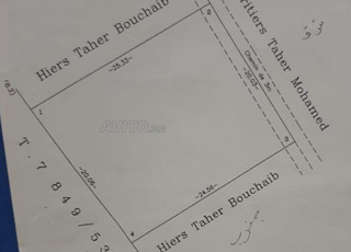 Vente Terrain Titré 500m2