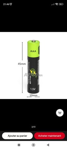pile rechargeable usb