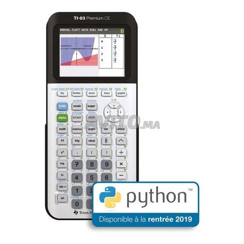 Texas Instruments TI-83 Premium CE Édition Python