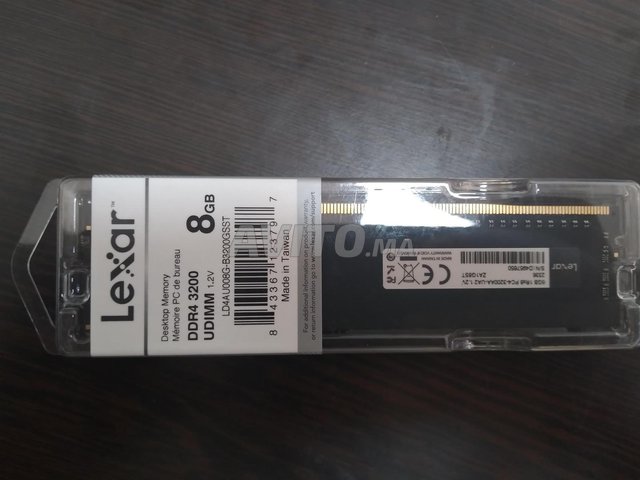 RAM DDR4 3200 8GB neuf pour pc bureau