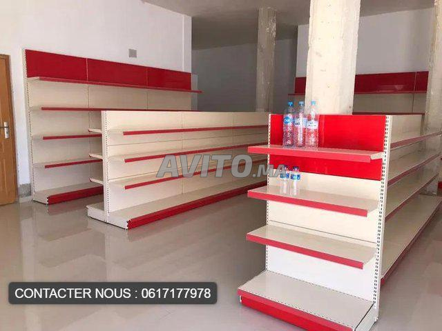  رفوف سوبر ماركت وجميع لوازم الأسواق التجارية