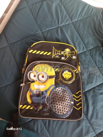 sac à dos d'école minions 