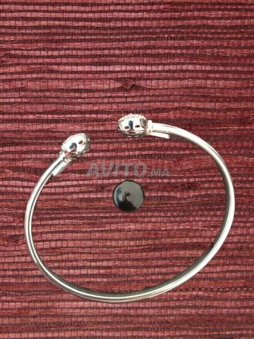 Bracelet en argent massif pour femmes