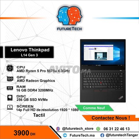 Lenovo ThinKpad L14 Gen 3 Ryzen 5