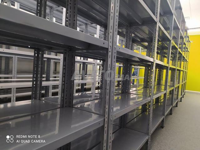 Rayonnage de stockage en métal  - 2