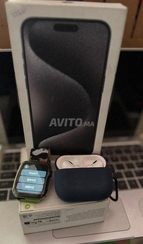 Plus Apple Watch plus AirPods 2 pro typ c