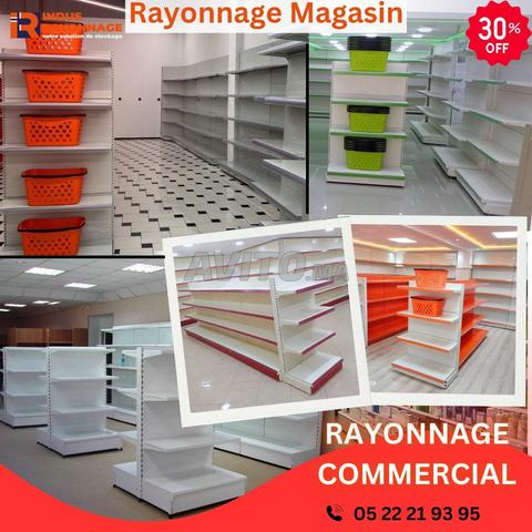 Rayonnage supermarché pour présentation / produits