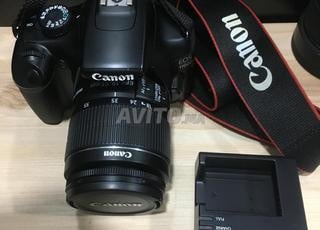 كانون 1100D مع عدسة 18-55 مم f3.5 IS II حالة جديدة