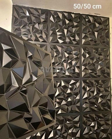 plaques décoratifs 3d en pvc