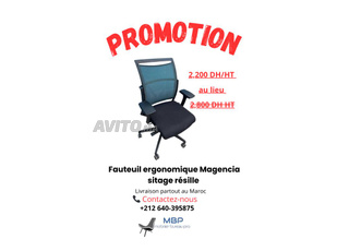 Fauteuil ergonomique Magencia sitage Bicolore 