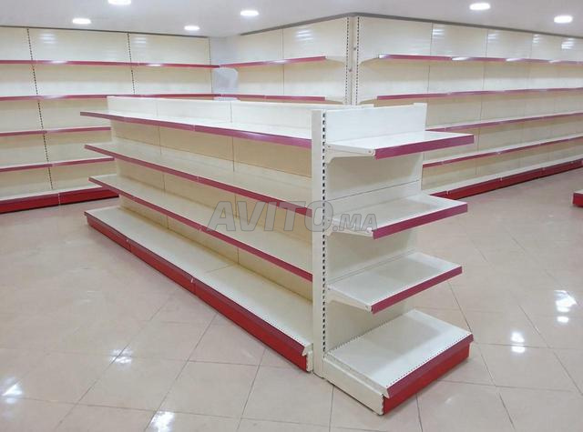 Vente de rayonnage supermarché