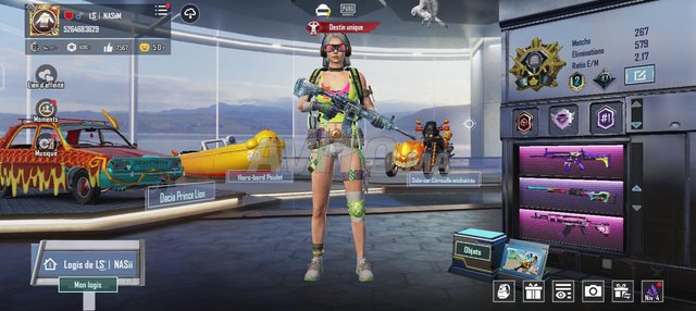 compte pubg nadi pour les sérieux 