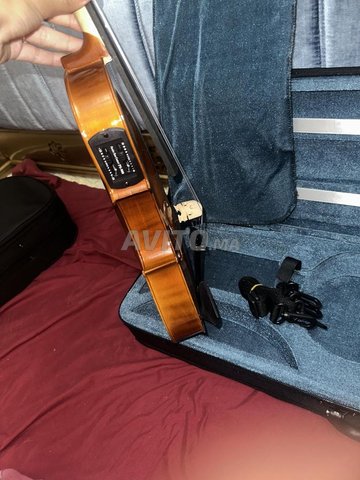 Violons 4/4 électrique avec un chevalier 