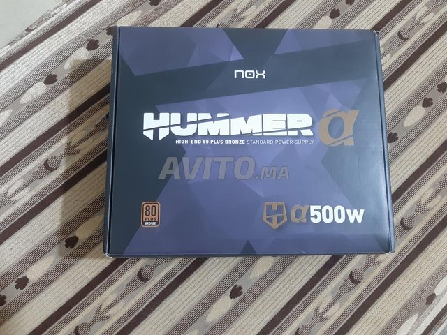 power supply 80 plus bronze nox hummer 500W