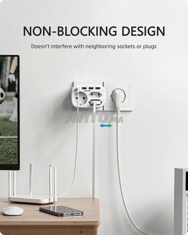 Chargeur Multiprise 18w