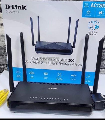 routeur d-link adsl et point d'accès wifi 5G 