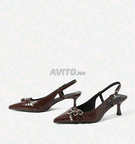Mini talon marron à la mode