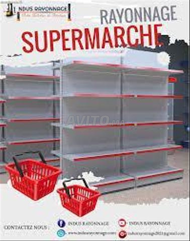 rayonnage supermarché à vendre - haute qualité . - 2