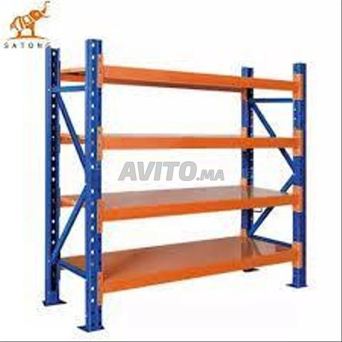 Rayonnage Epoxy a 5 nivaux. - 2