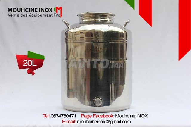Bidon inox 