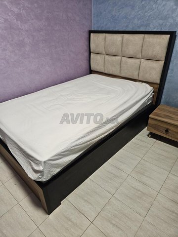 lit (sommier et matelas) 120*190 cm