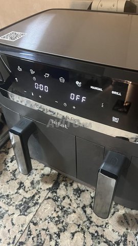 FRITEUSE SANS HUILE EASY FRY&GRILL DOUBLE TEFAL